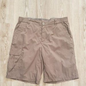 Men's brown Columbia hiking shorts size large